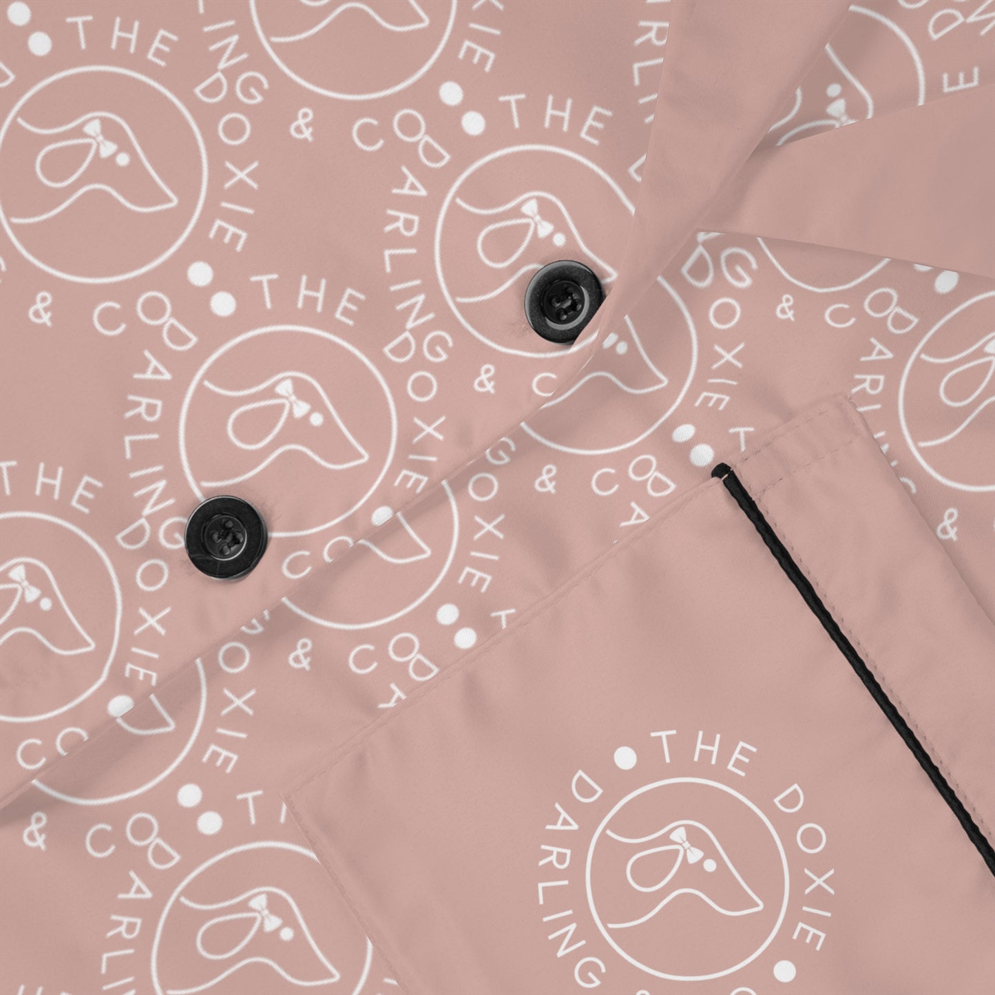 Darling Collection Pink Satin Pajamas Set