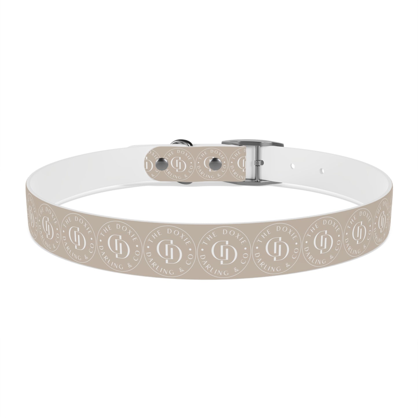 Darling Collection Cream Dog Collar