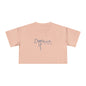 Doxie Mama Script Crop Tee