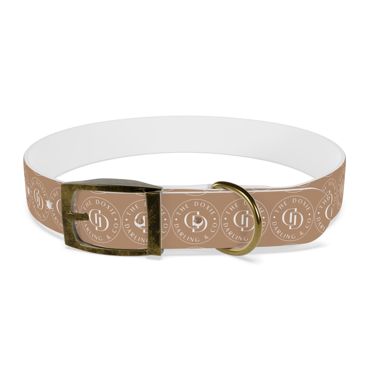 Doxie Collection Brown Dog Collar