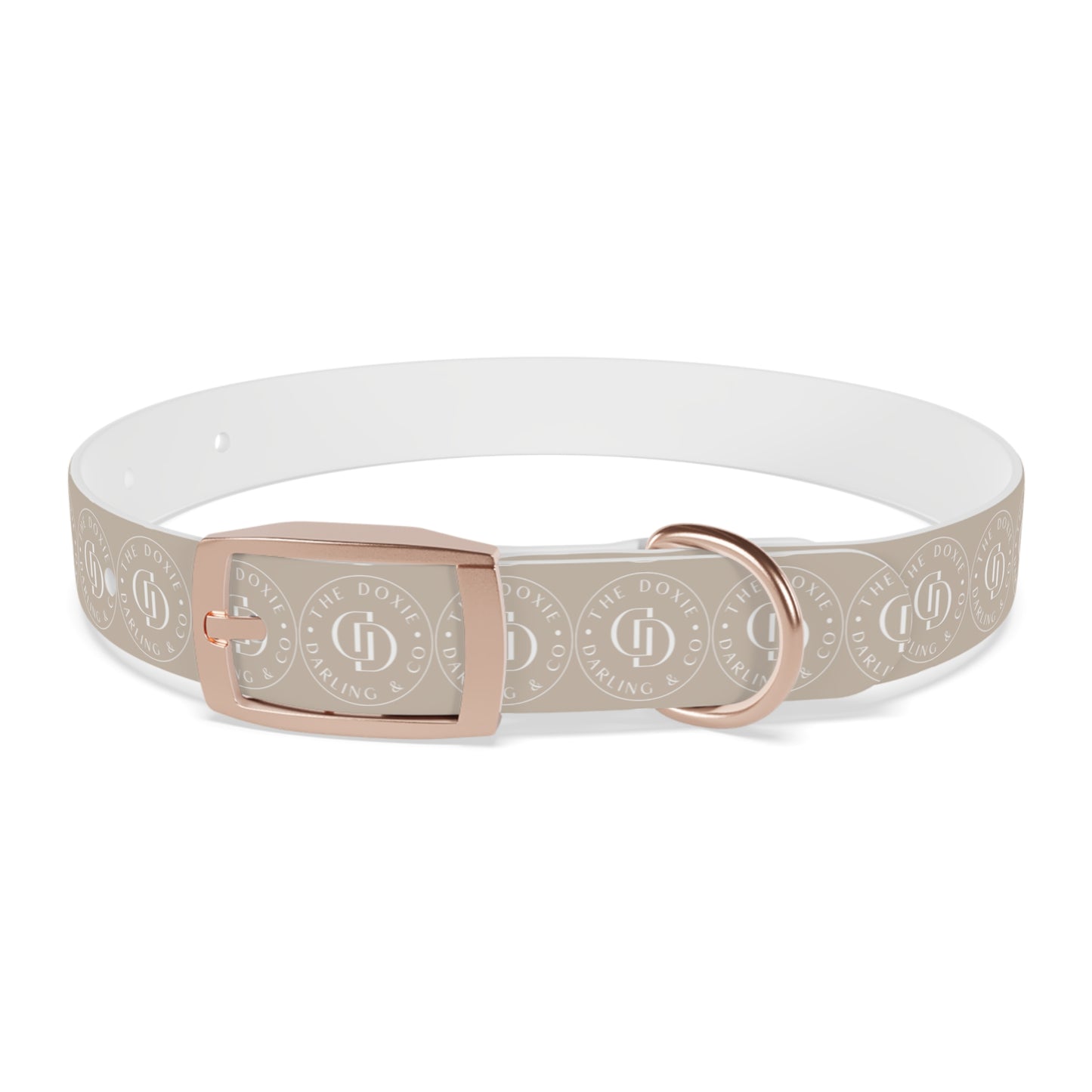 Darling Collection Cream Dog Collar
