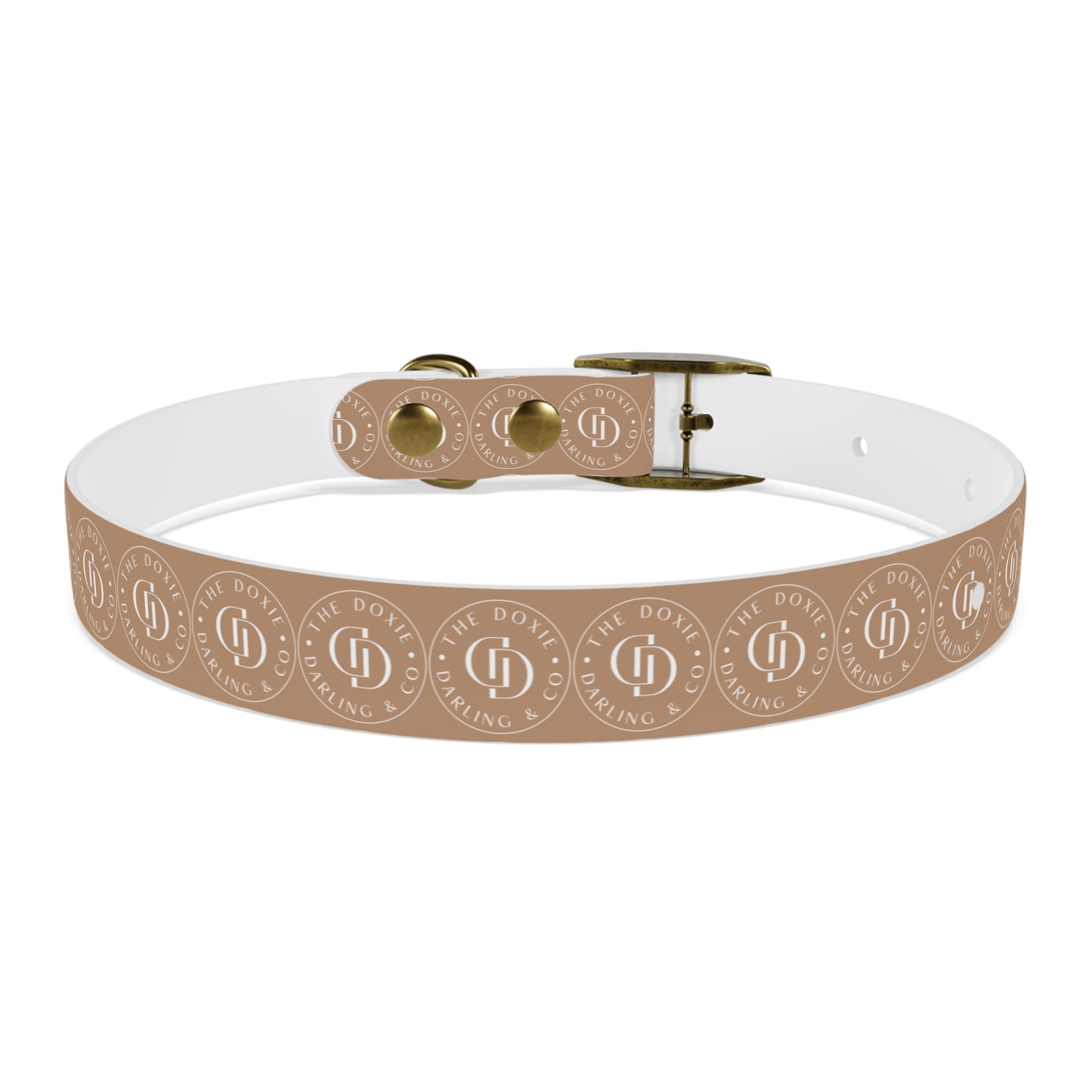Doxie Collection Brown Dog Collar