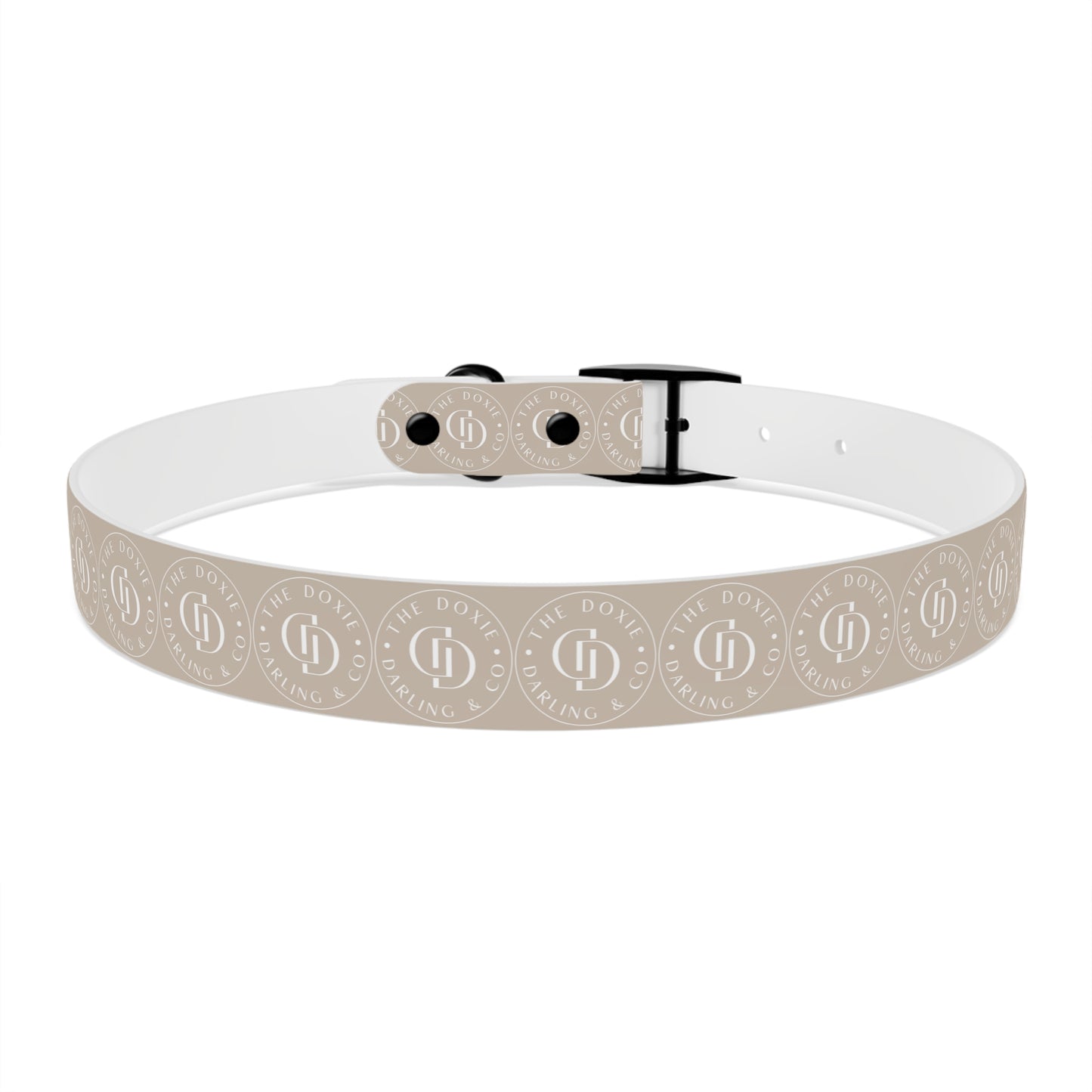 Darling Collection Cream Dog Collar