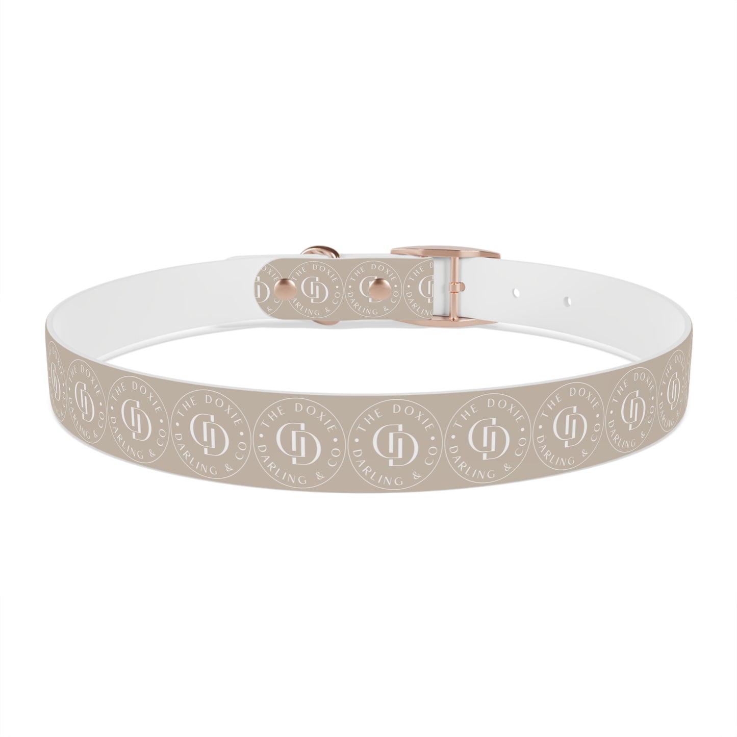 Darling Collection Cream Dog Collar