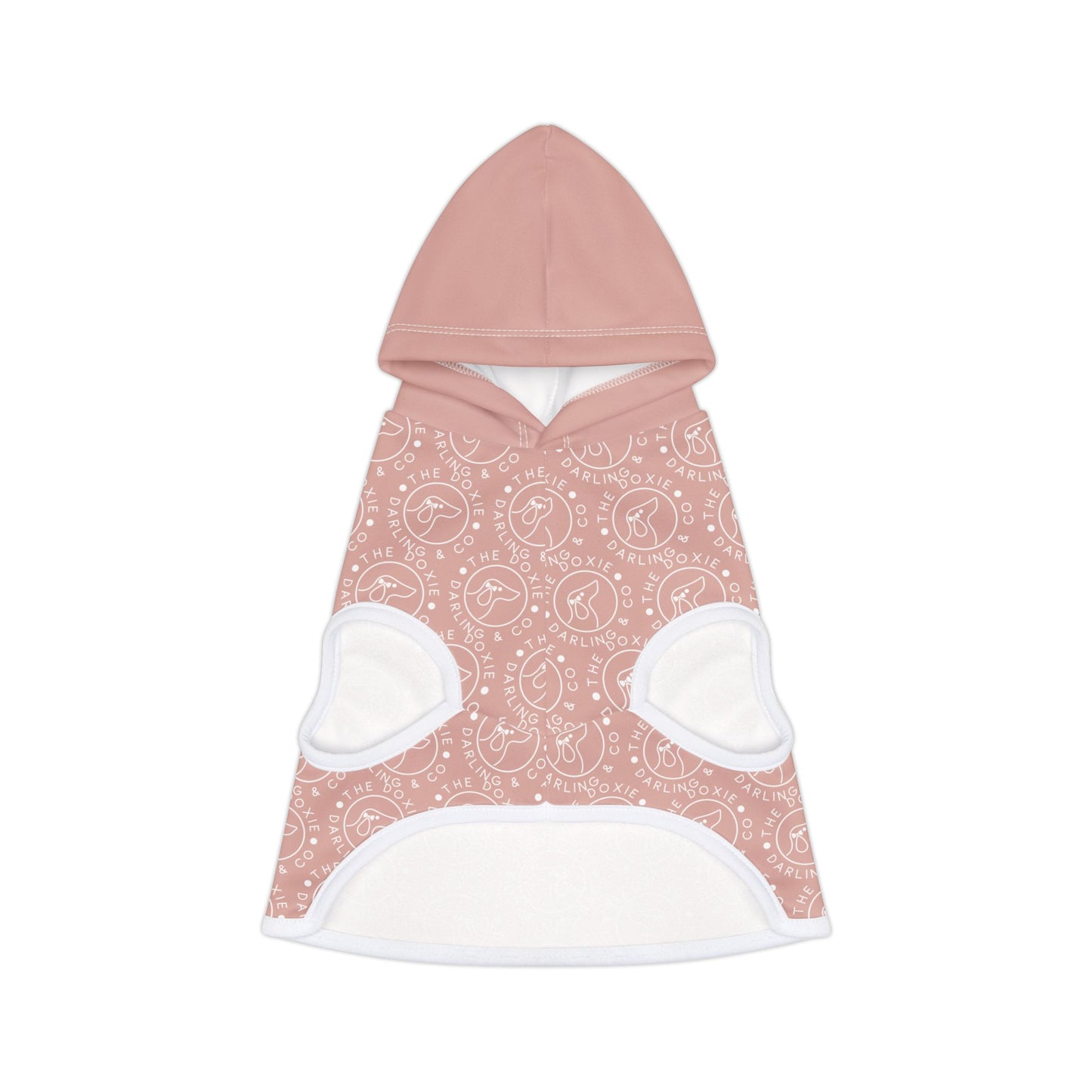 Darling Collection Rose Pattern Pet Hoodie