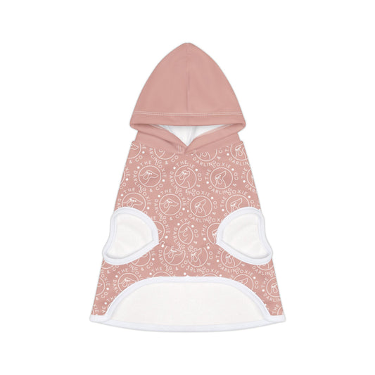 Darling Collection Rose Pattern Pet Hoodie