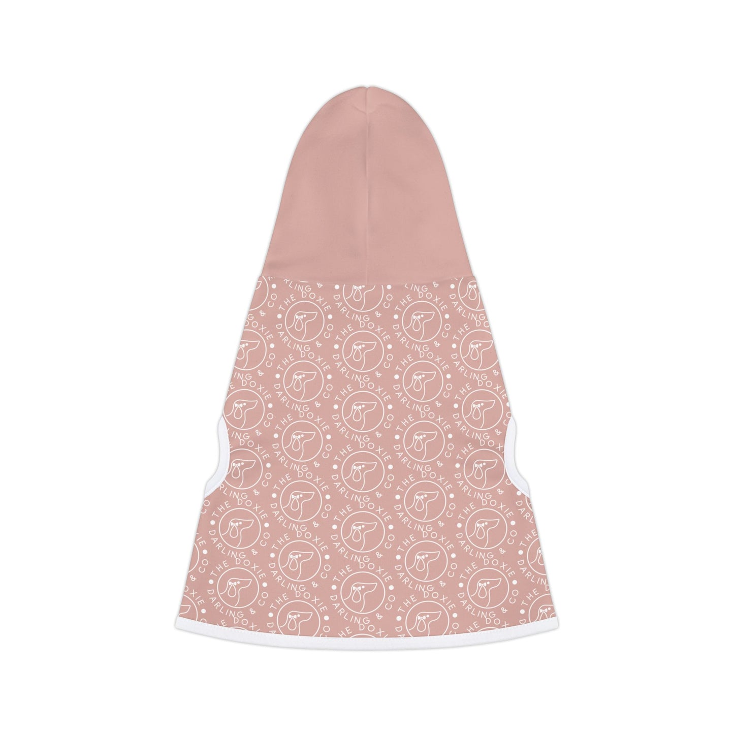 Darling Collection Rose Pattern Pet Hoodie