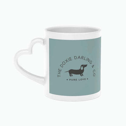Doxie Collection Teal Coffee Mug