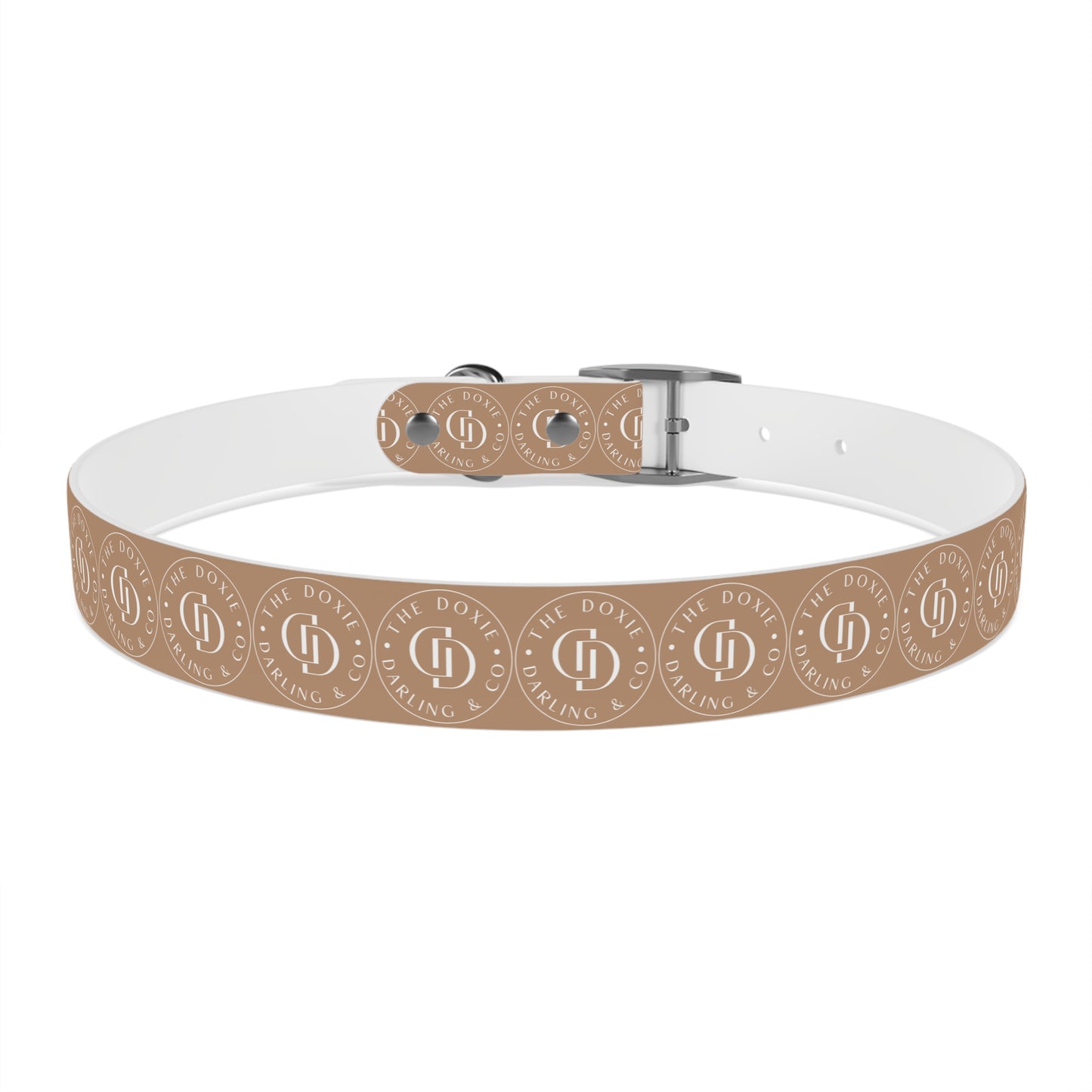 Doxie Collection Brown Dog Collar