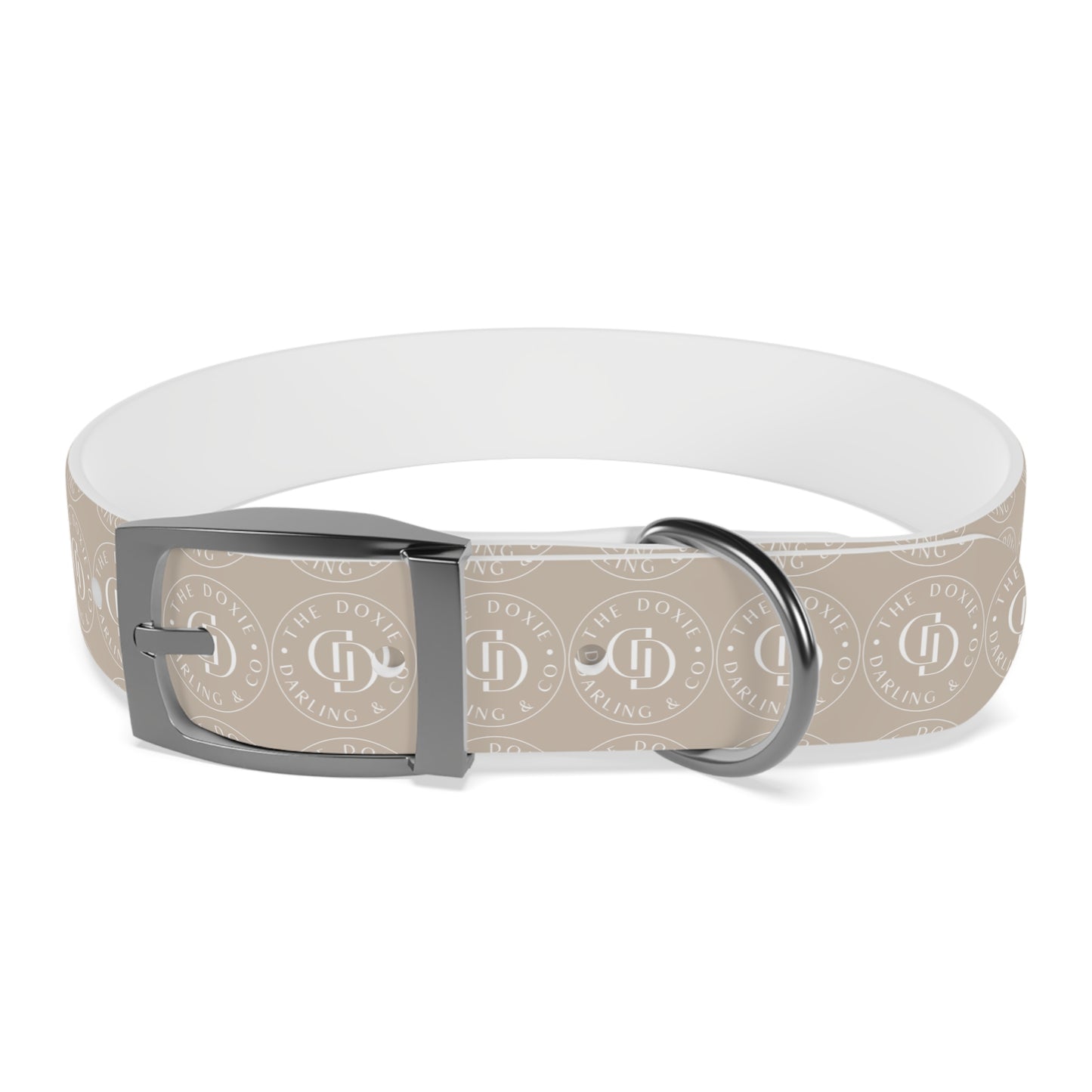 Darling Collection Cream Dog Collar
