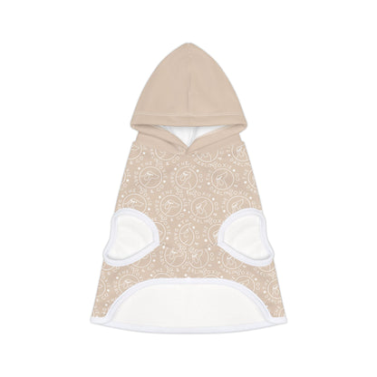 Darling Collection Cream Pattern Pet Hoodie