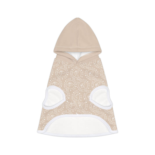 Darling Collection Cream Pattern Pet Hoodie