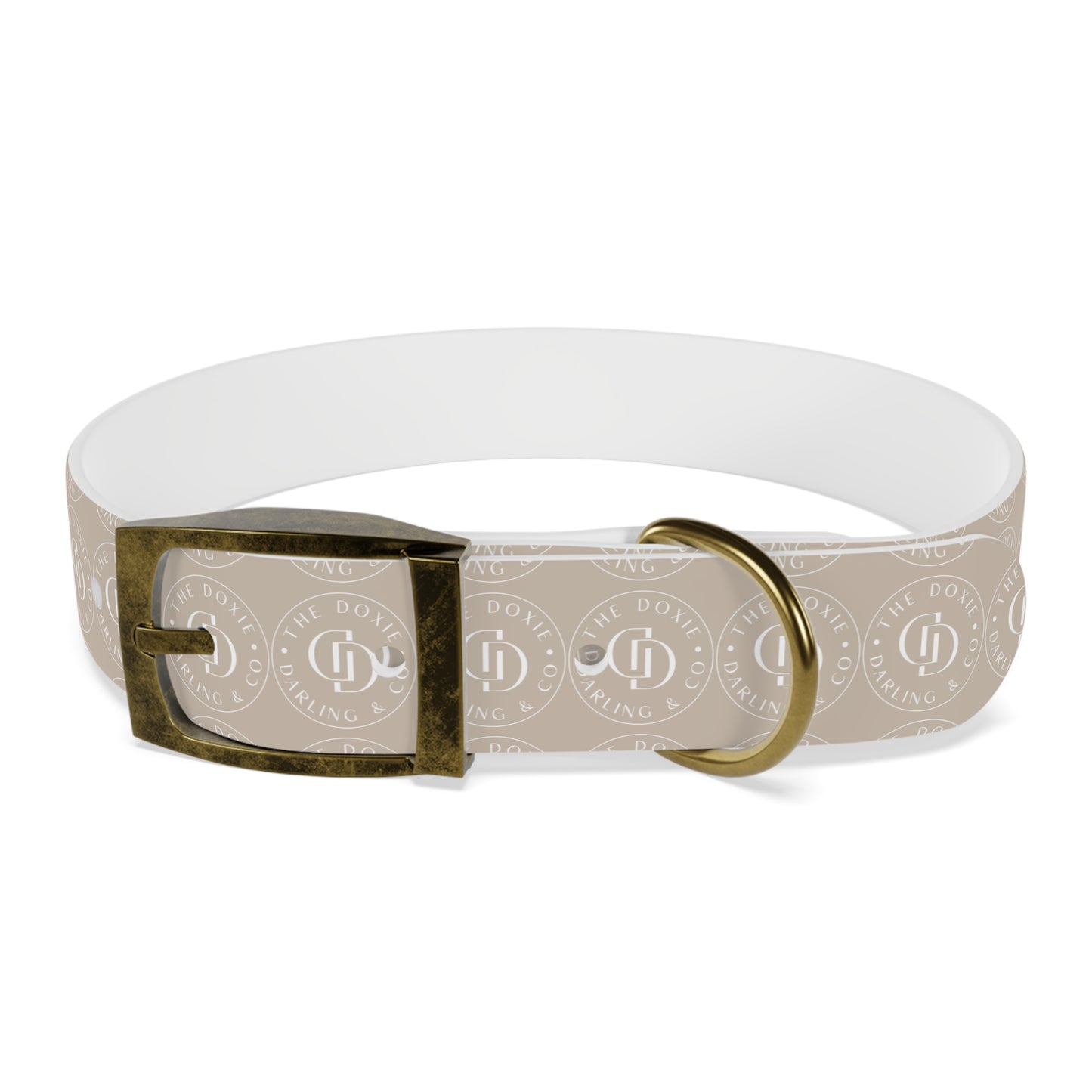 Darling Collection Cream Dog Collar