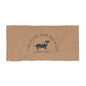 Doxie Collection Brown Dog Towel