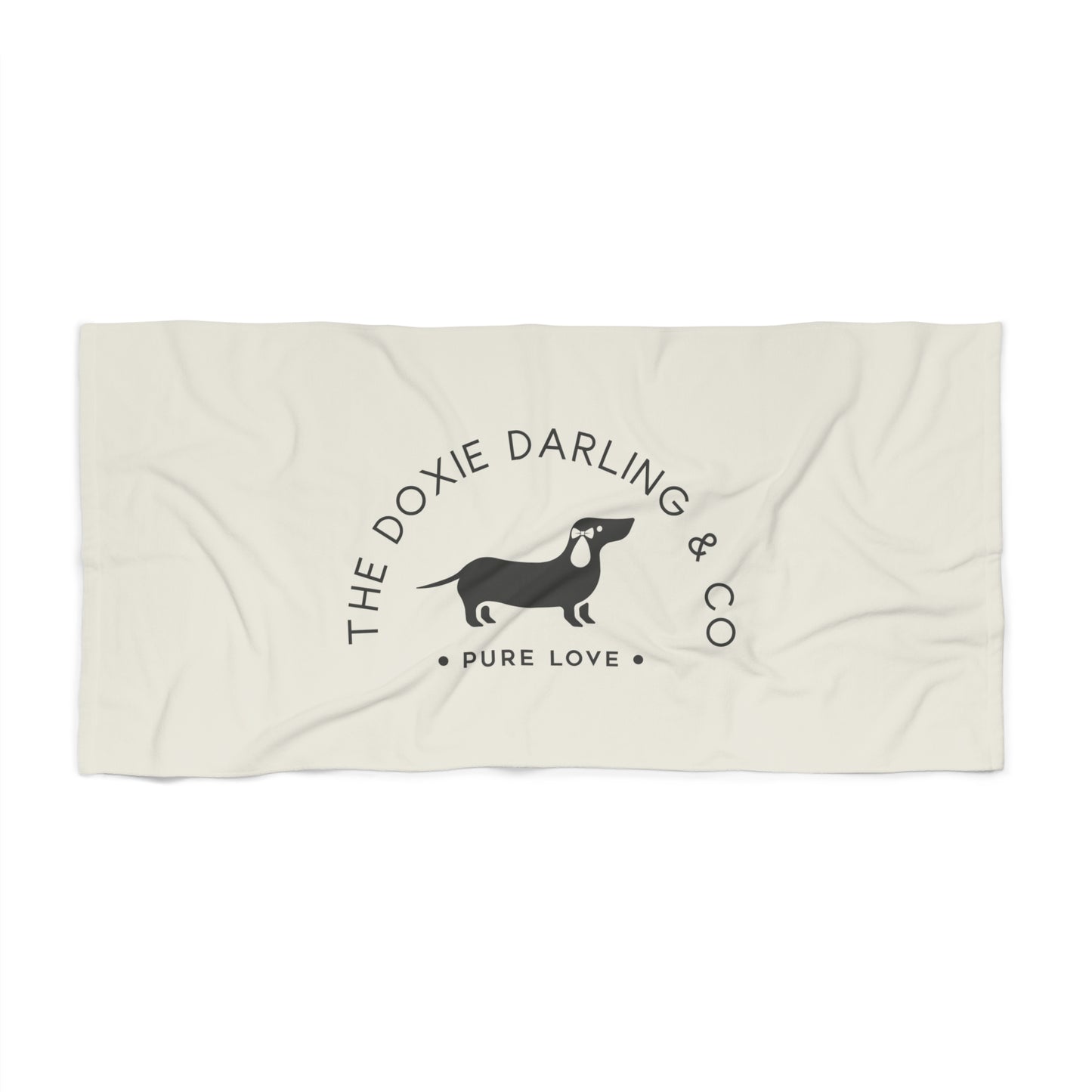 Darling Collection Cream Dog Towel