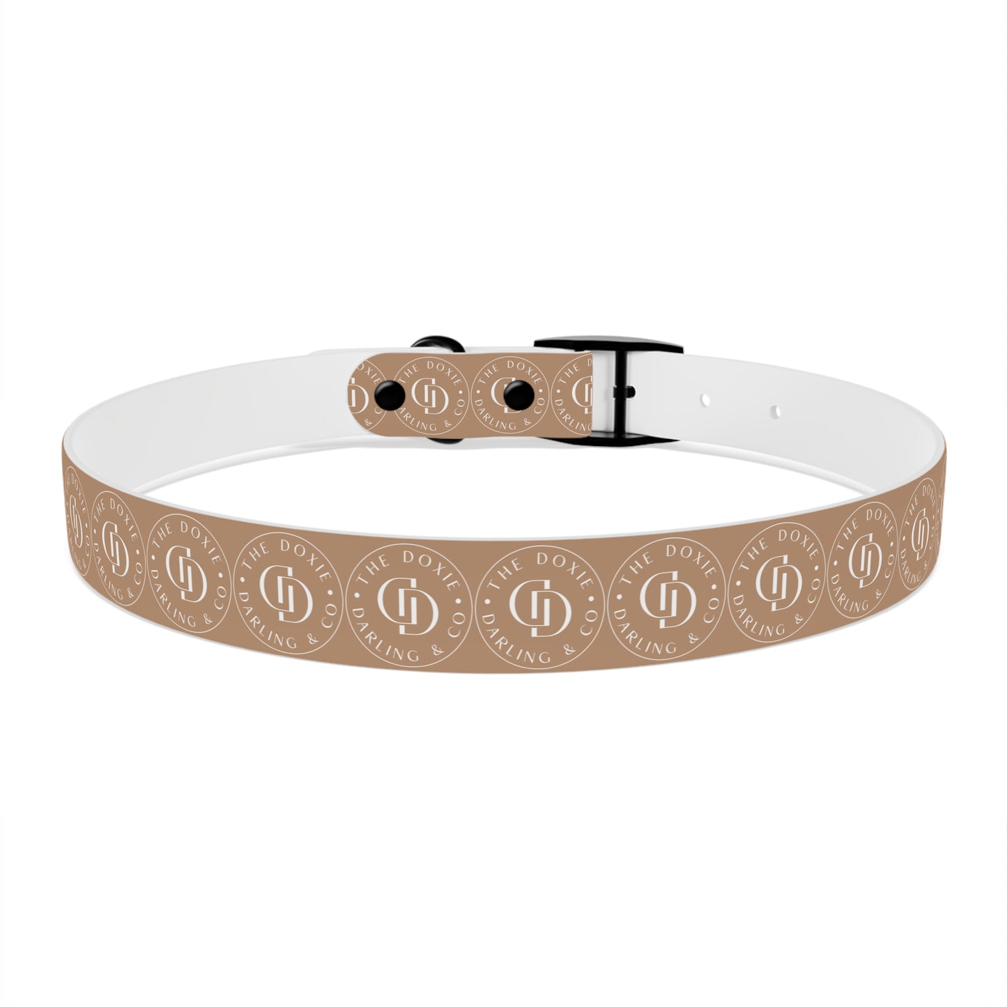 Doxie Collection Brown Dog Collar