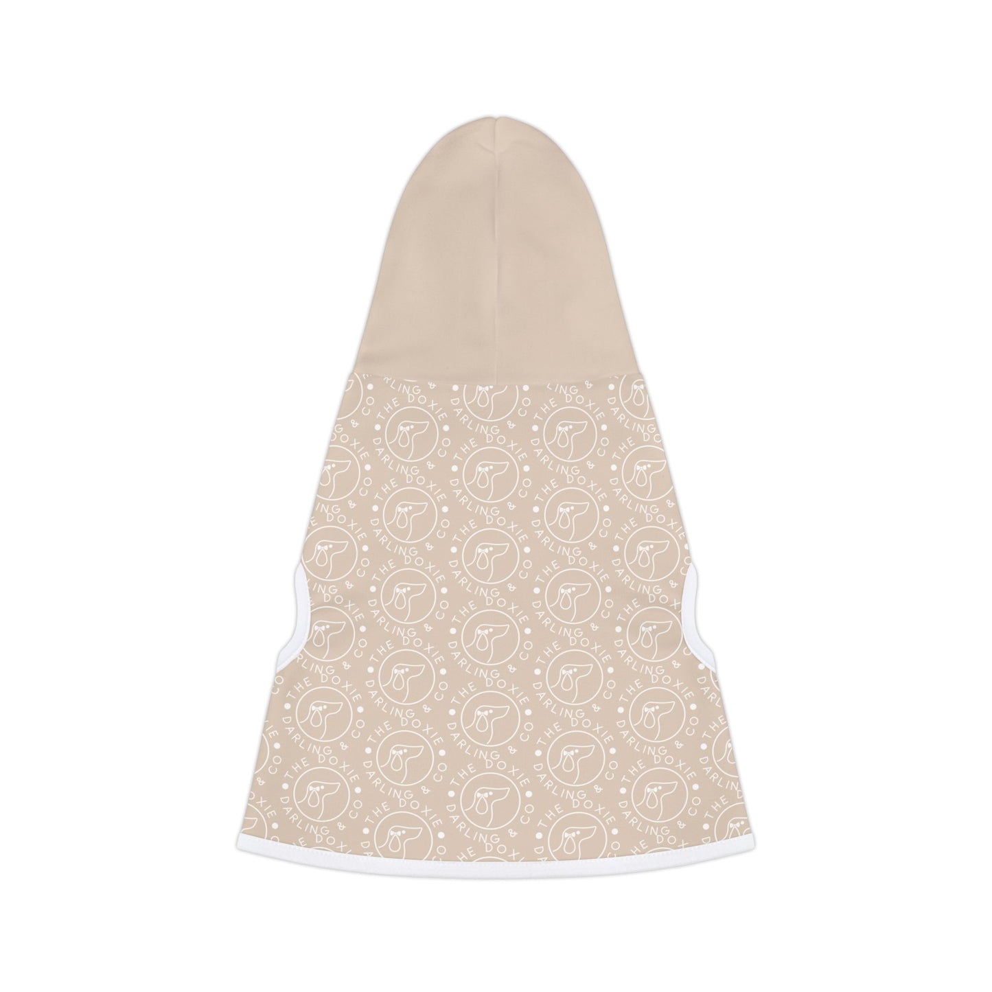 Darling Collection Cream Pattern Pet Hoodie