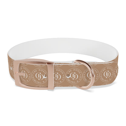Doxie Collection Brown Dog Collar