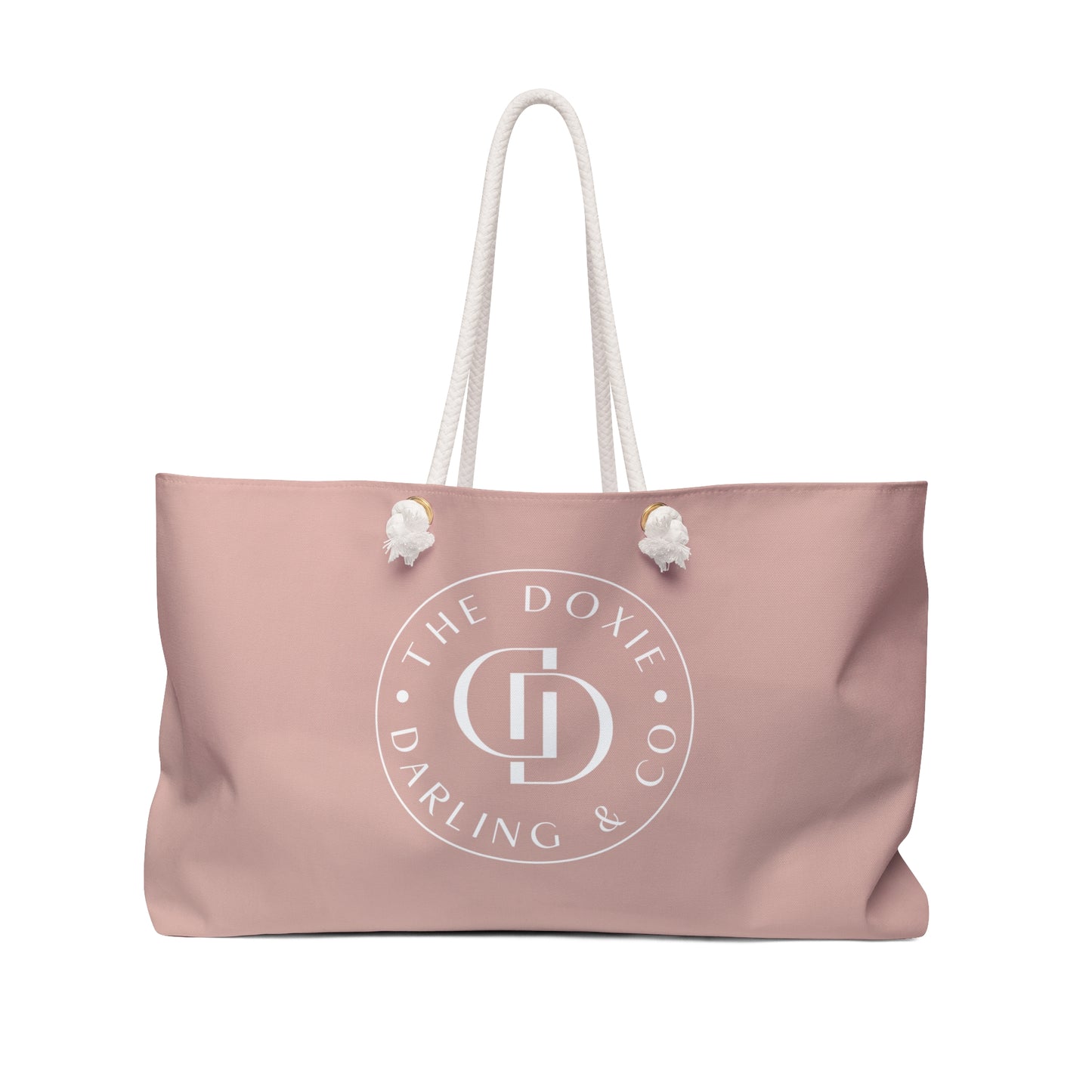 The Doxie Darling & Co Rose Weekender Tote