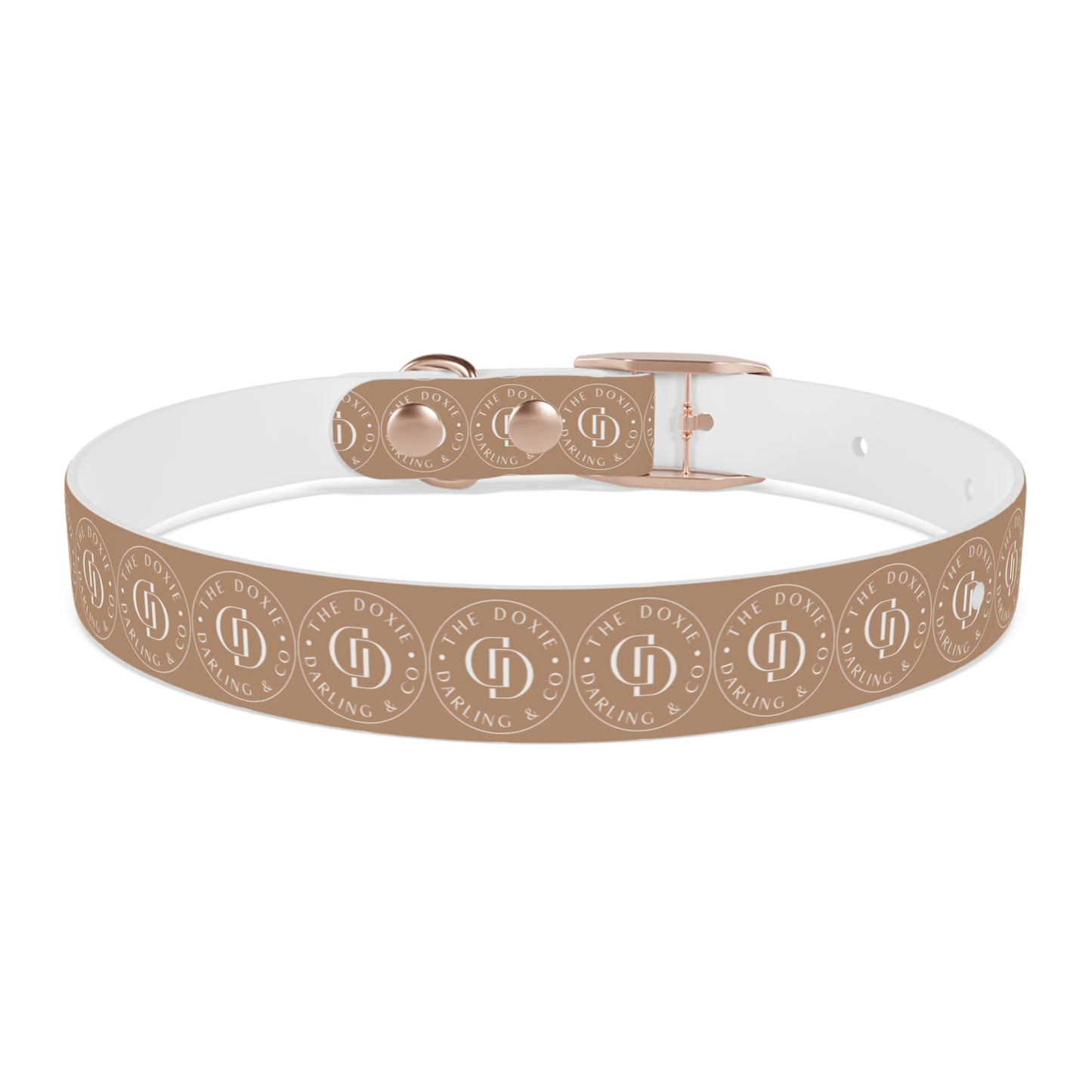 Doxie Collection Brown Dog Collar