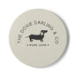 Doxie Collection Ceramic Coaster