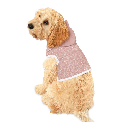 Darling Collection Rose Pattern Pet Hoodie