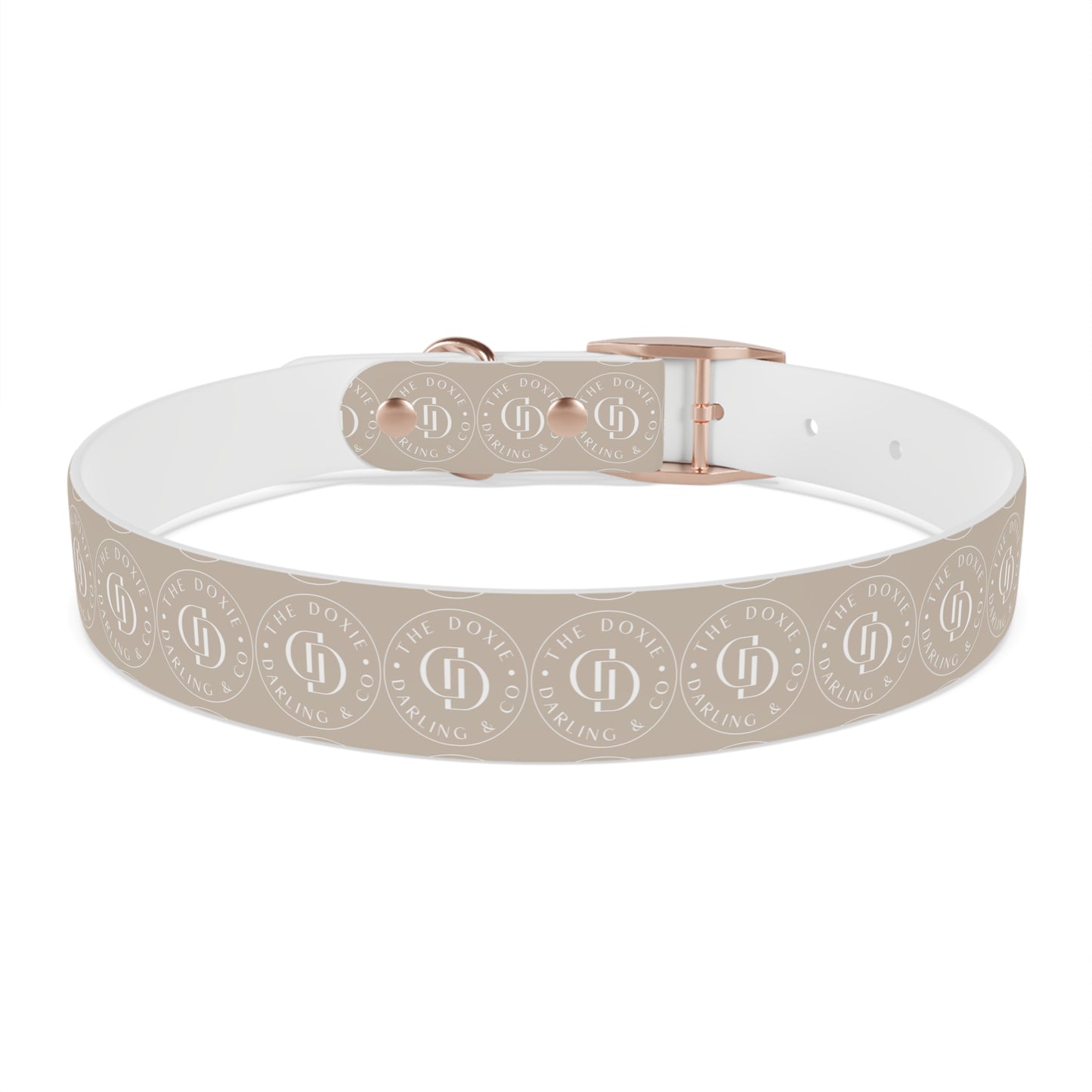 Darling Collection Cream Dog Collar