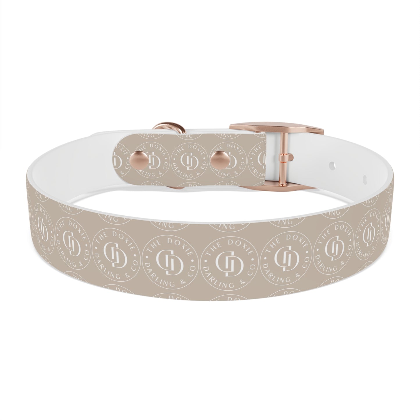 Darling Collection Cream Dog Collar