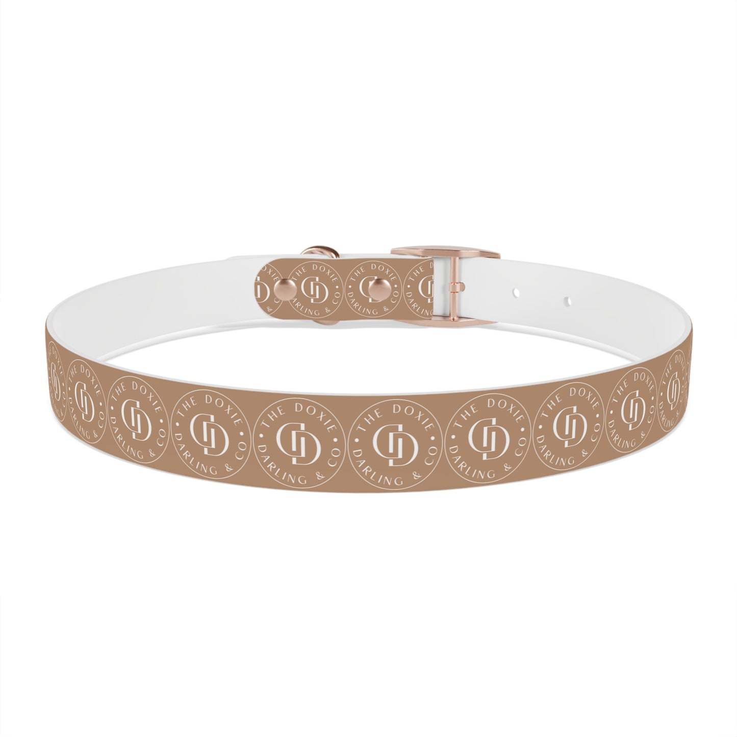 Doxie Collection Brown Dog Collar