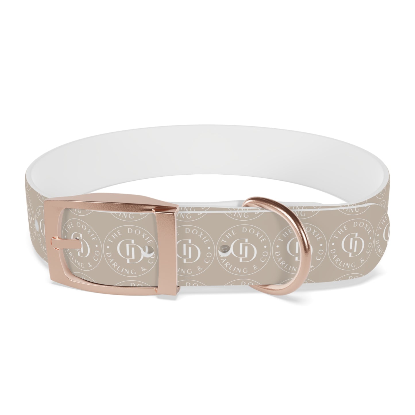 Darling Collection Cream Dog Collar