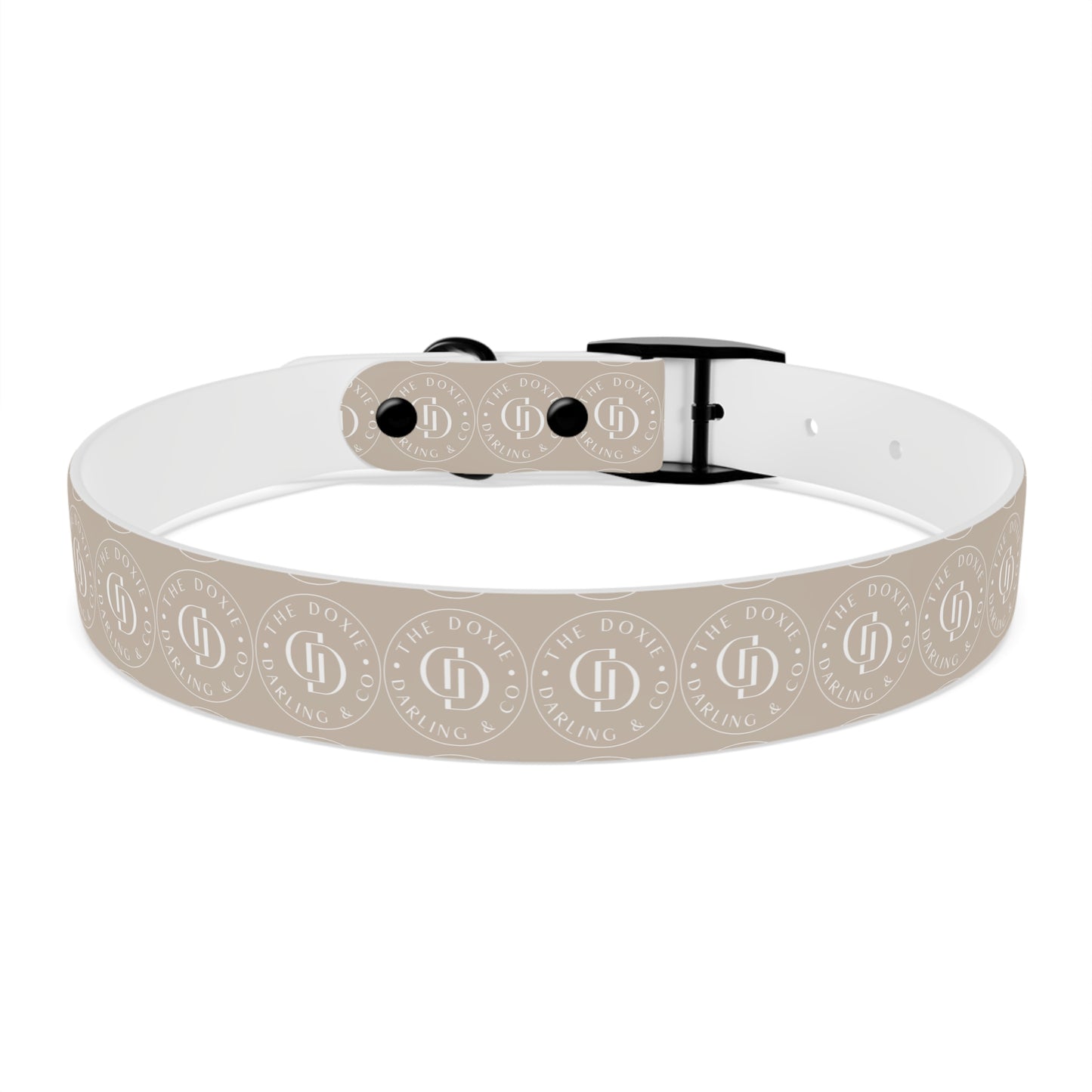 Darling Collection Cream Dog Collar