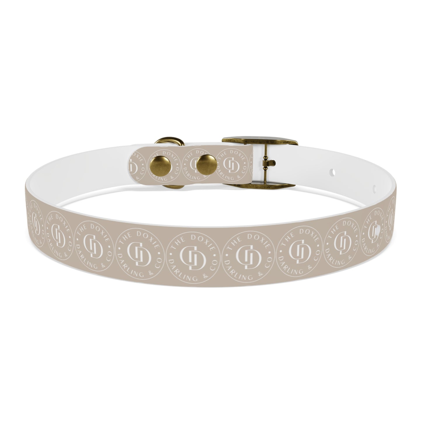 Darling Collection Cream Dog Collar