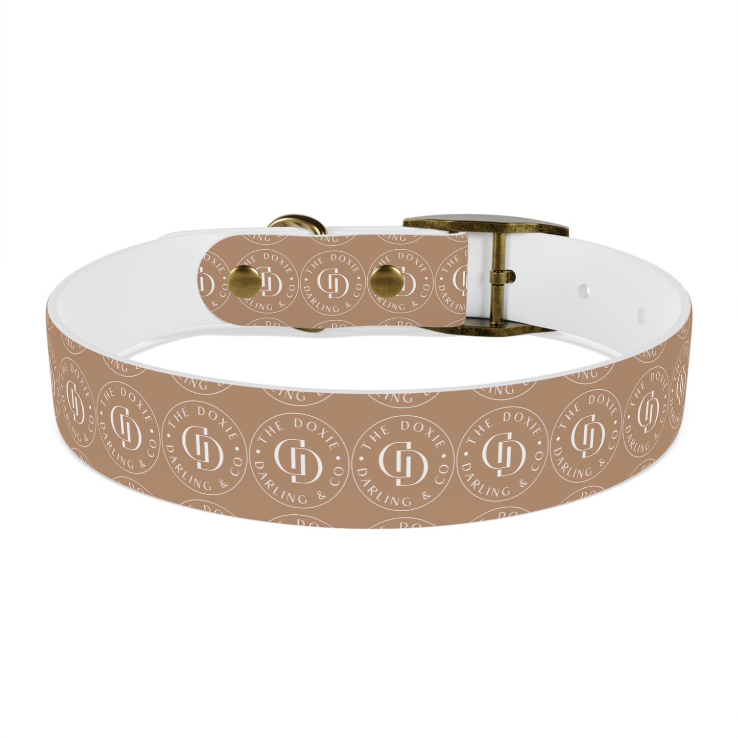 Doxie Collection Brown Dog Collar
