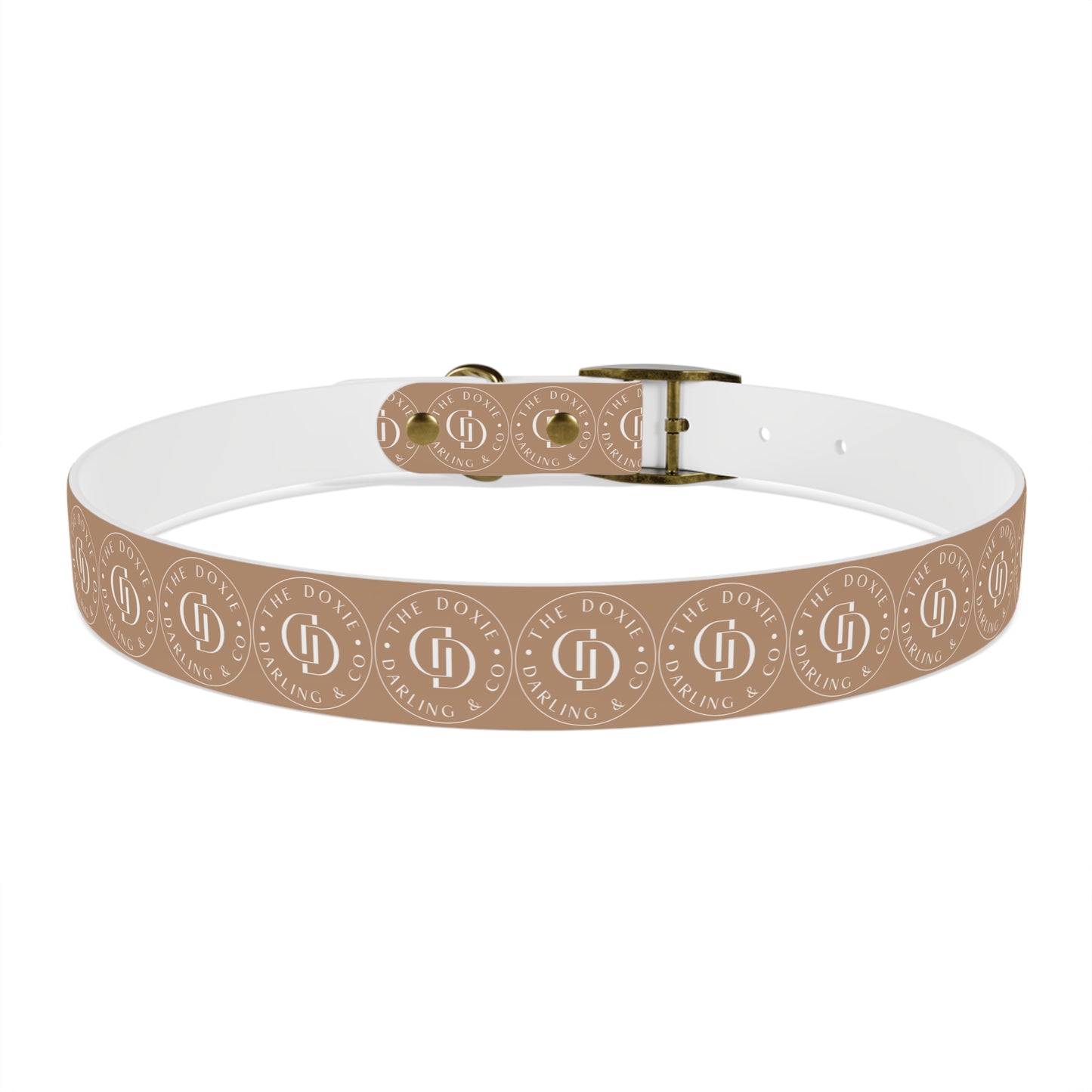 Doxie Collection Brown Dog Collar