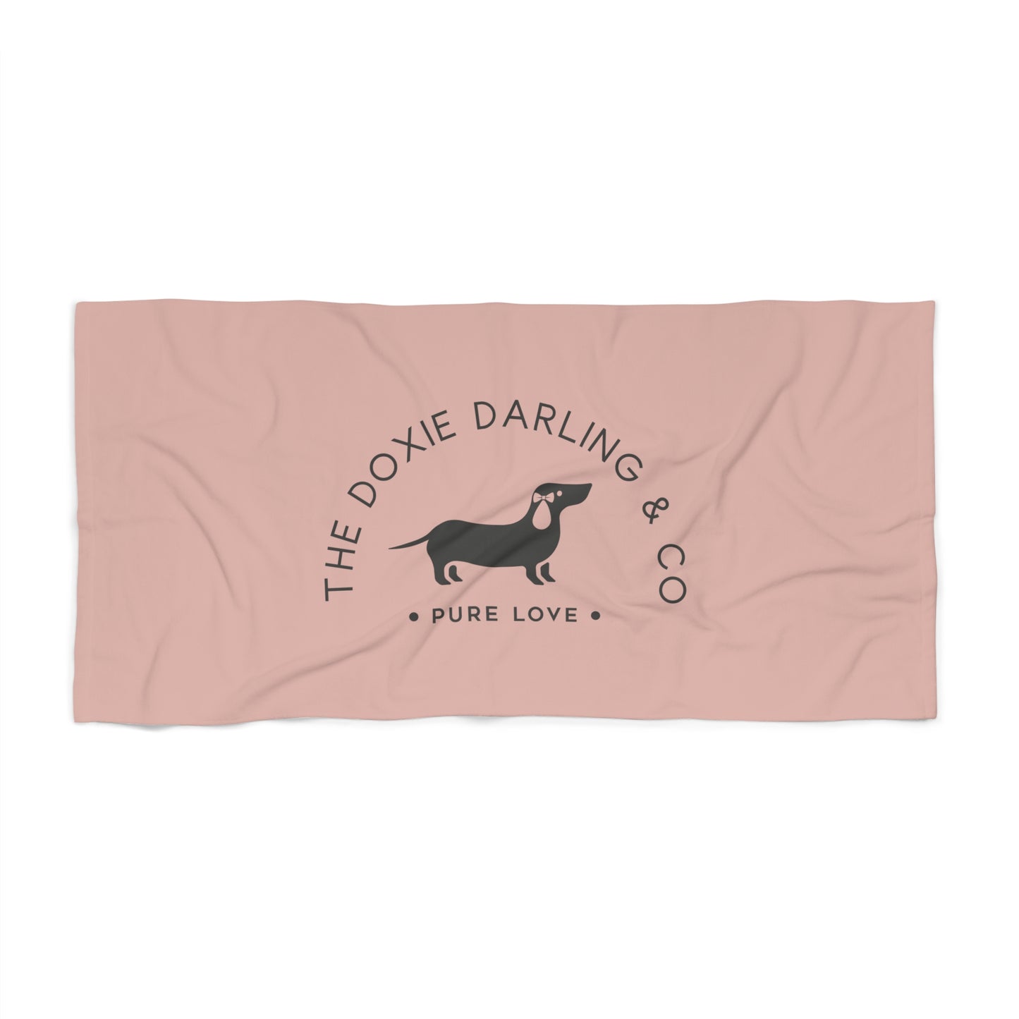 Darling Collection Rose Dog Towel