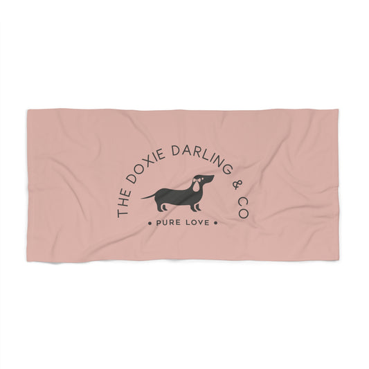 Darling Collection Rose Dog Towel
