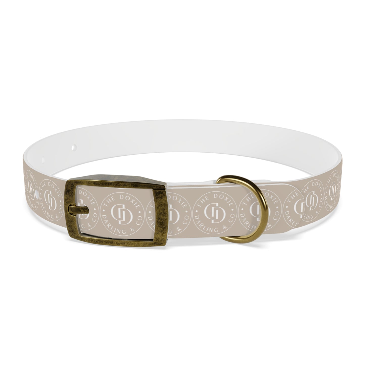 Darling Collection Cream Dog Collar