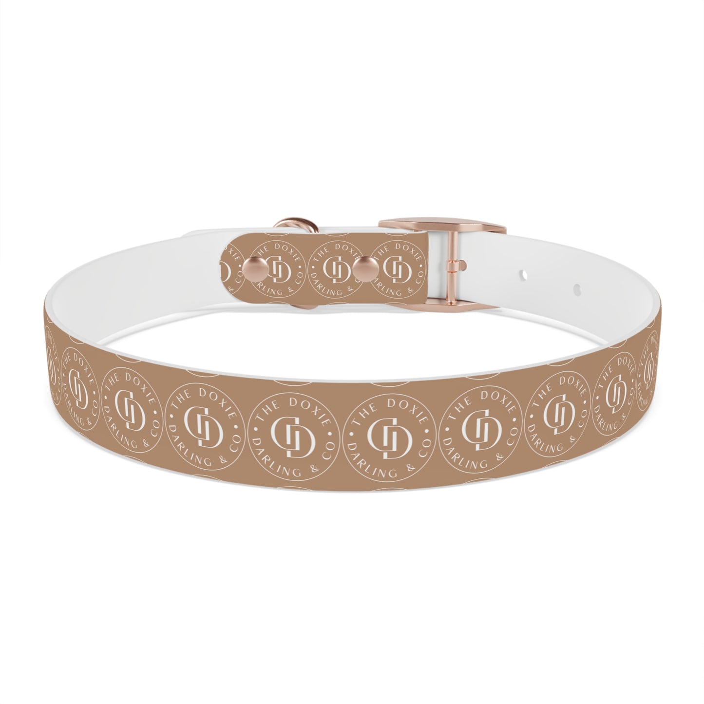 Doxie Collection Brown Dog Collar