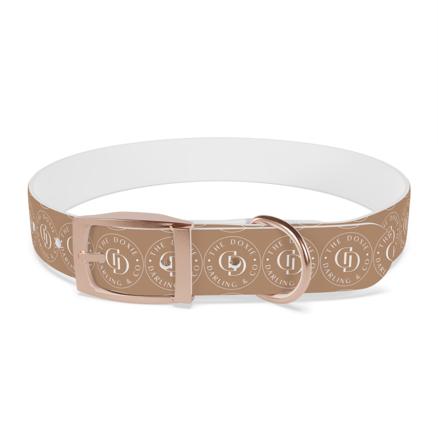 Doxie Collection Brown Dog Collar